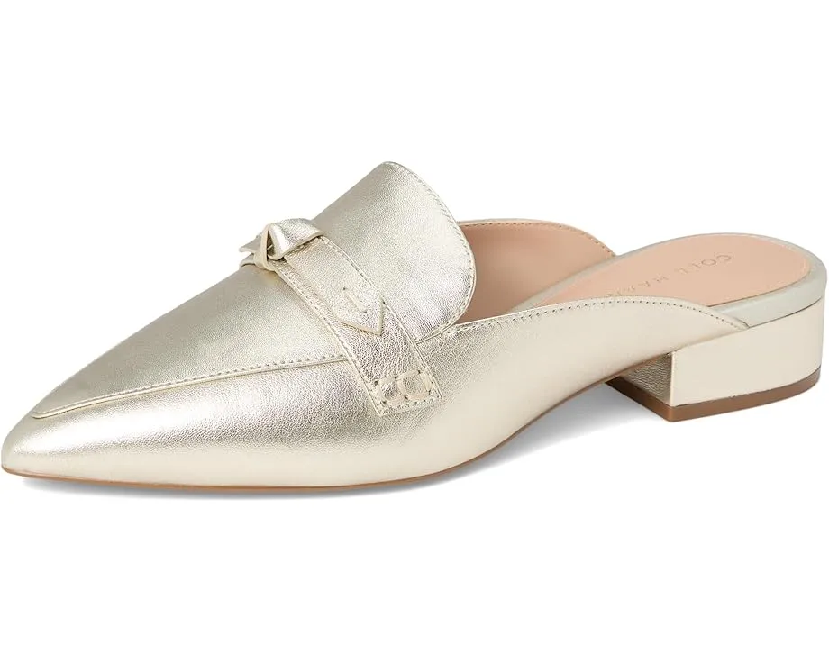 Туфли Cole Haan Piper Bow Mule с бантом и обернутым каблуком