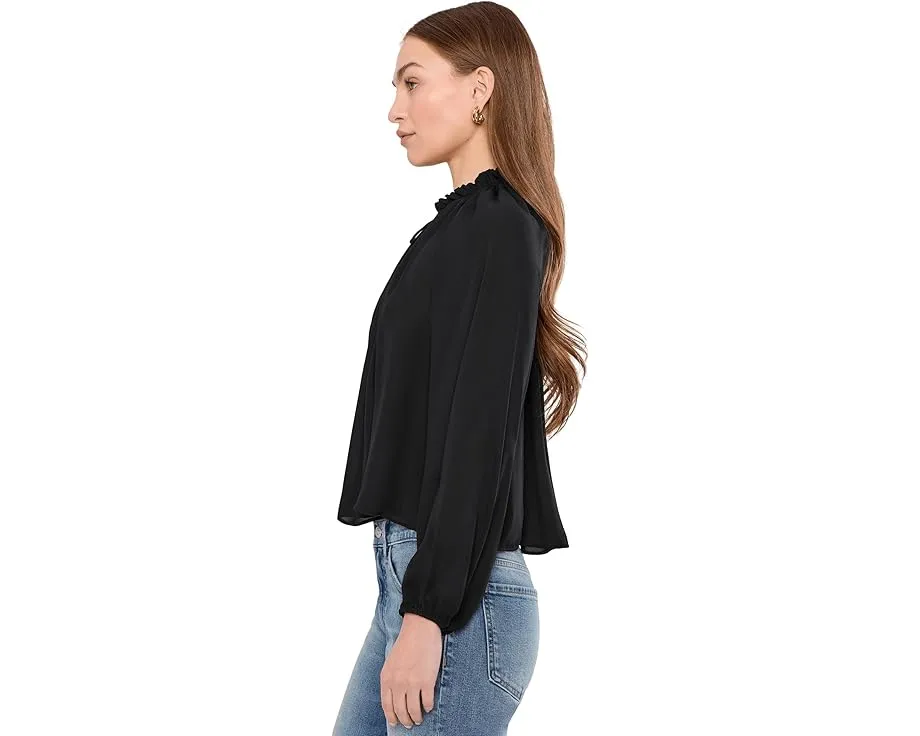 Топ Madewell Nayla с разрезным воротом и завязками для повседневного шика