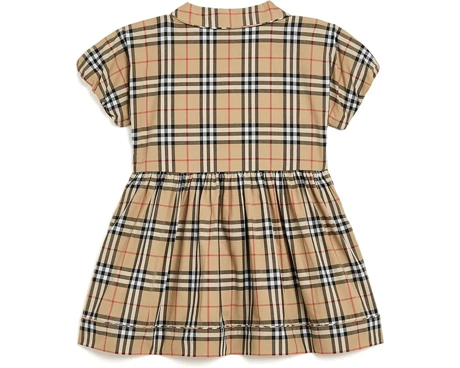 Burberry Kids детское платье Bea Dress с клеткой