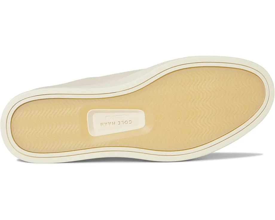 Кроссовки Cole Haan Grandpro Luxe Slip-On с эластичными шнурками и кожаной подошвой