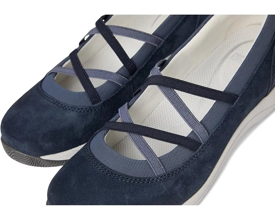 Мокасины Dansko Harper из замши с эластичными ремешками