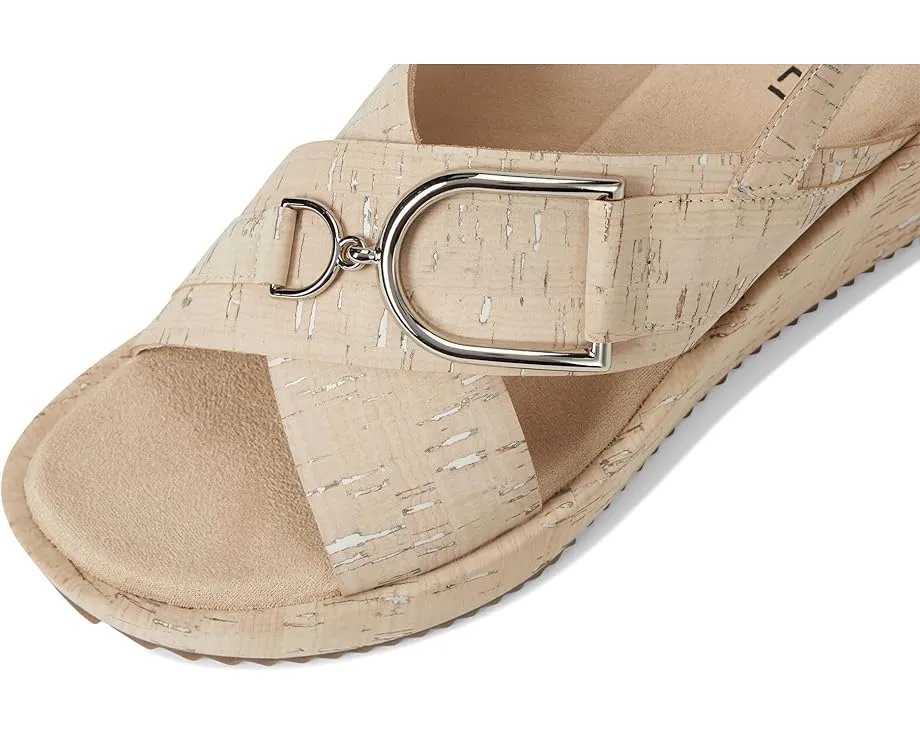 Vaneli Cadesh сандалии на танкетке из пробки с открытым мыском