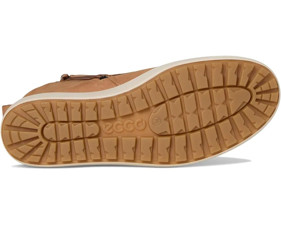 Высокие ботинки ECCO Soft 7 Tred с овчиной и флисовой подкладкой