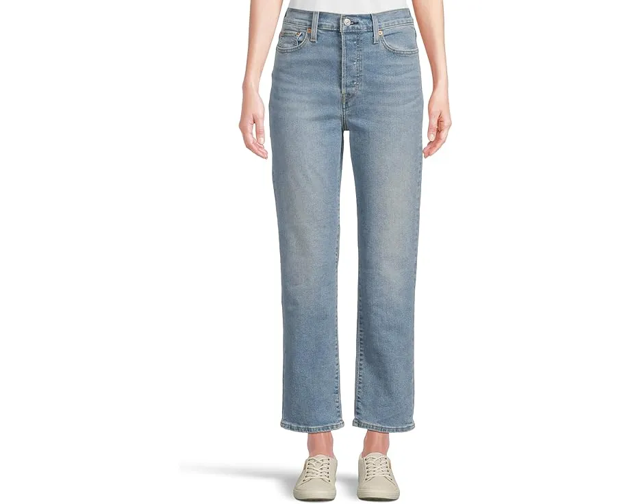 Levi's джинсы Wedgie Straight с эффектом подтяжки и прямой крой