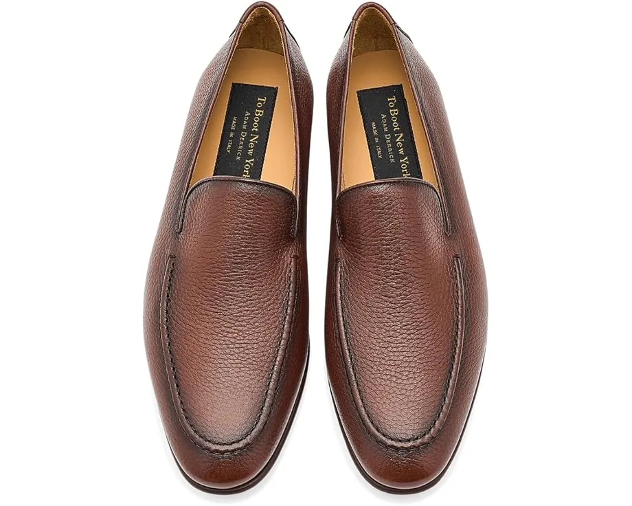 Лоферы To Boot New York Brunswick из оленьей кожи с ручной строчкой