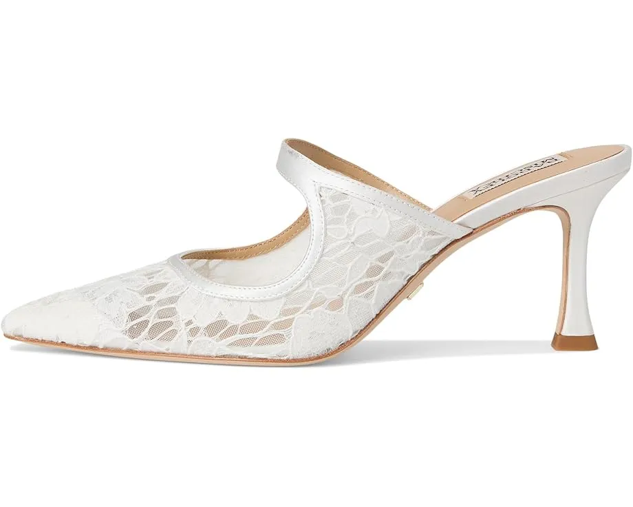 Туфли Oaklyn от Badgley Mischka на шпильке с острым носком и кружевными деталями