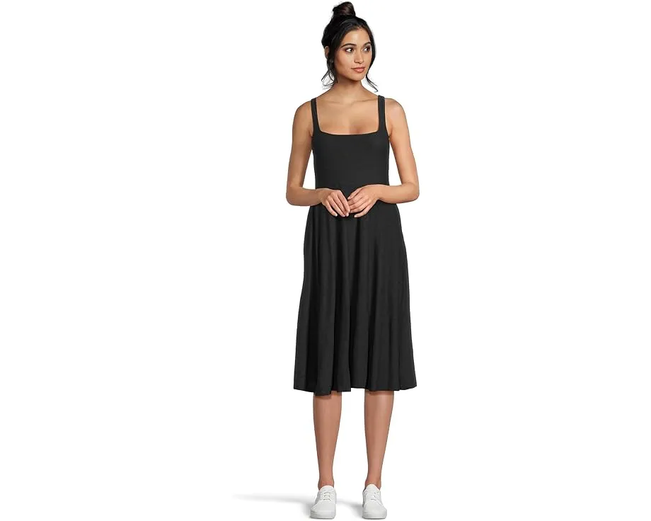 Платье миди Beyond Yoga Featherweight At The Ready с квадратным вырезом и карманами