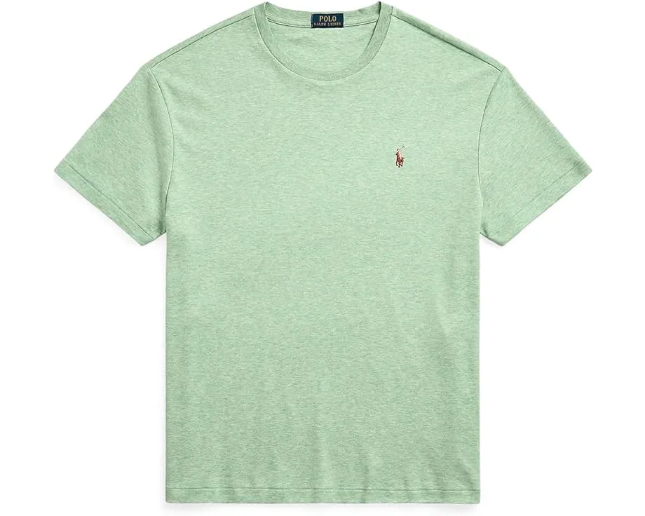 Футболка Polo Ralph Lauren Custom Slim Fit из мягкого хлопка с вышитым логотипом