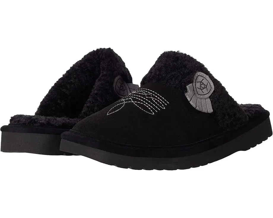 Клоги Ariat Jackie Square Toe с искусственной овчиной и квадратным носком