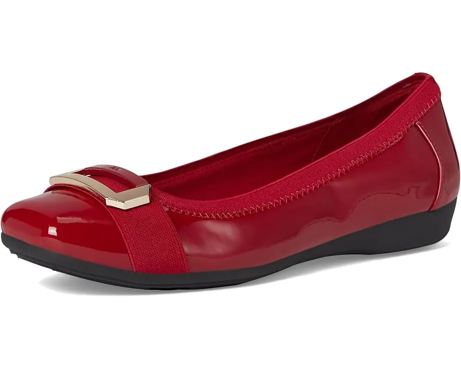 Балетки Uplift с пряжкой и эластичными вставками