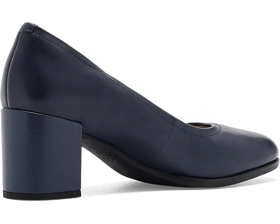 Клатч Freva 55 Court кожаный на каблуке 7 см Clarks
