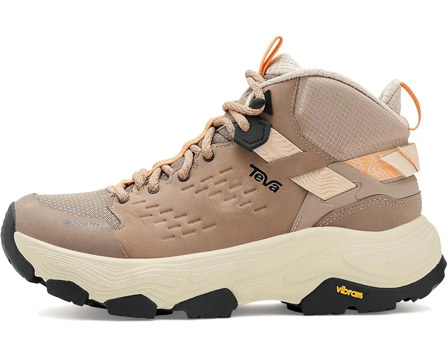 Трекинговые кроссовки Teva Grandview Max GTX с системой фиксации пятки
