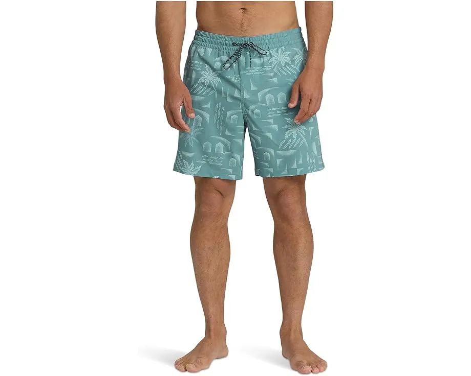 Плавки Billabong Good Times LB с эластичным поясом и принтом по всей поверхности