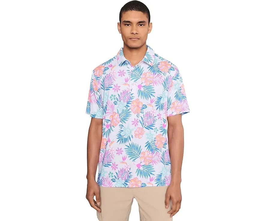Поло Chubbies The Tropic Like Its Hot с защитой UPF 50+