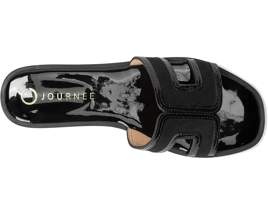 Сандалии Journee Collection Primah с одним ремешком и открытым носком