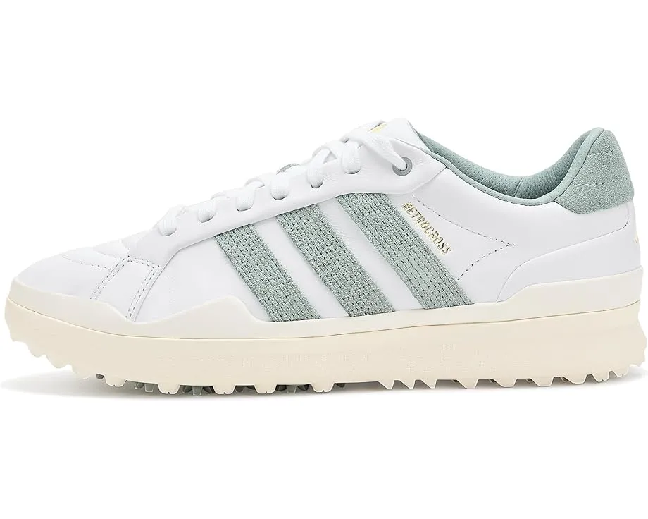 Кроссовки для гольфа adidas Retrocross Gripmore с верхом из натуральной кожи и безшиповой подошвой