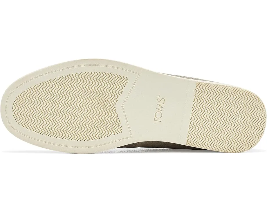 Замшевые лоферы TOMS Marcos на устойчивом каблуке