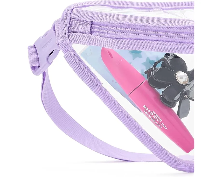 Сумка на пояс JanSport Clear Waistpack яркая для концертов и фестивалей