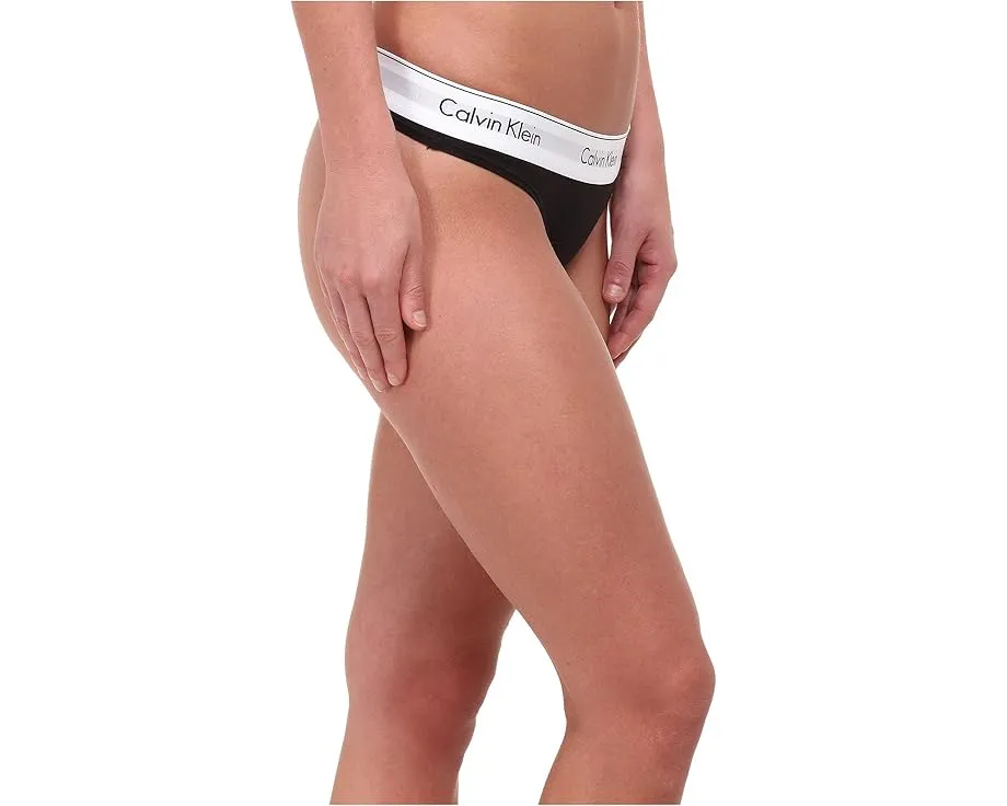 Стринги Calvin Klein Modern Cotton из ультрамягкого джерси с хлопковой вставкой