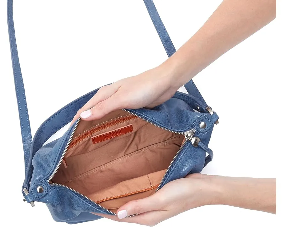 Кожаная сумка через плечо HOBO Laguna с регулируемым ремнем