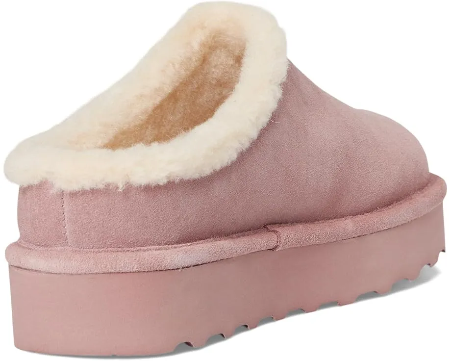 Домашние тапочки Bearpaw Izzy Platform Lo на платформе с водоотталкивающим верхом