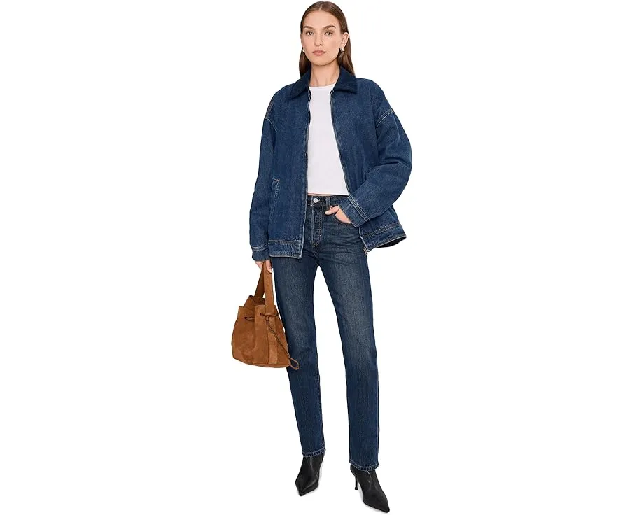 Джинсы Levi's 501 с прямыми штанинами и потертостями
