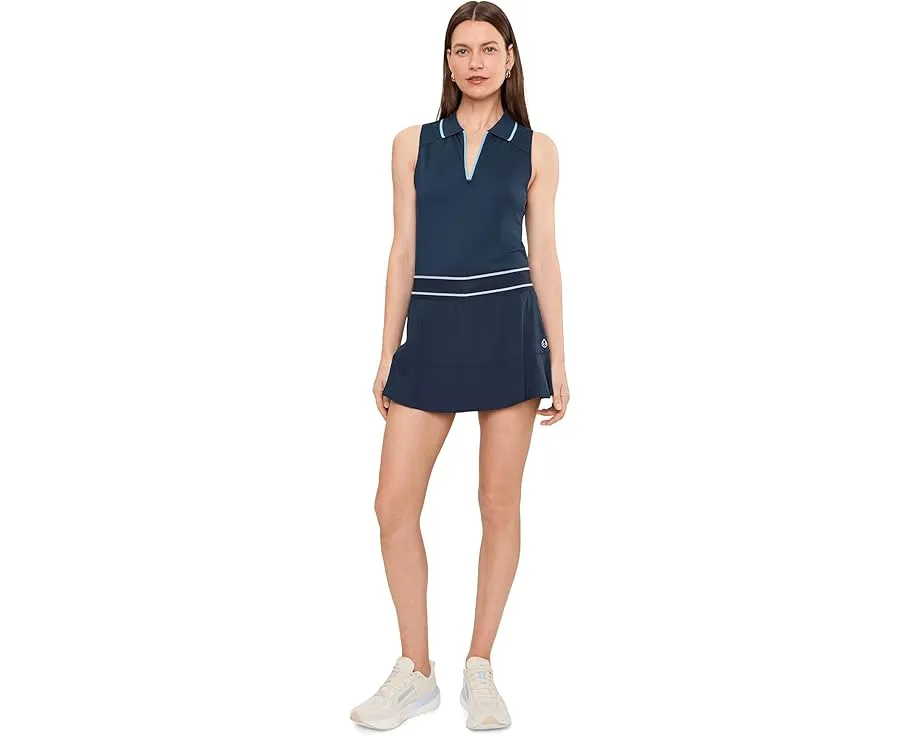 Sleeveless Fitted Pique Polo