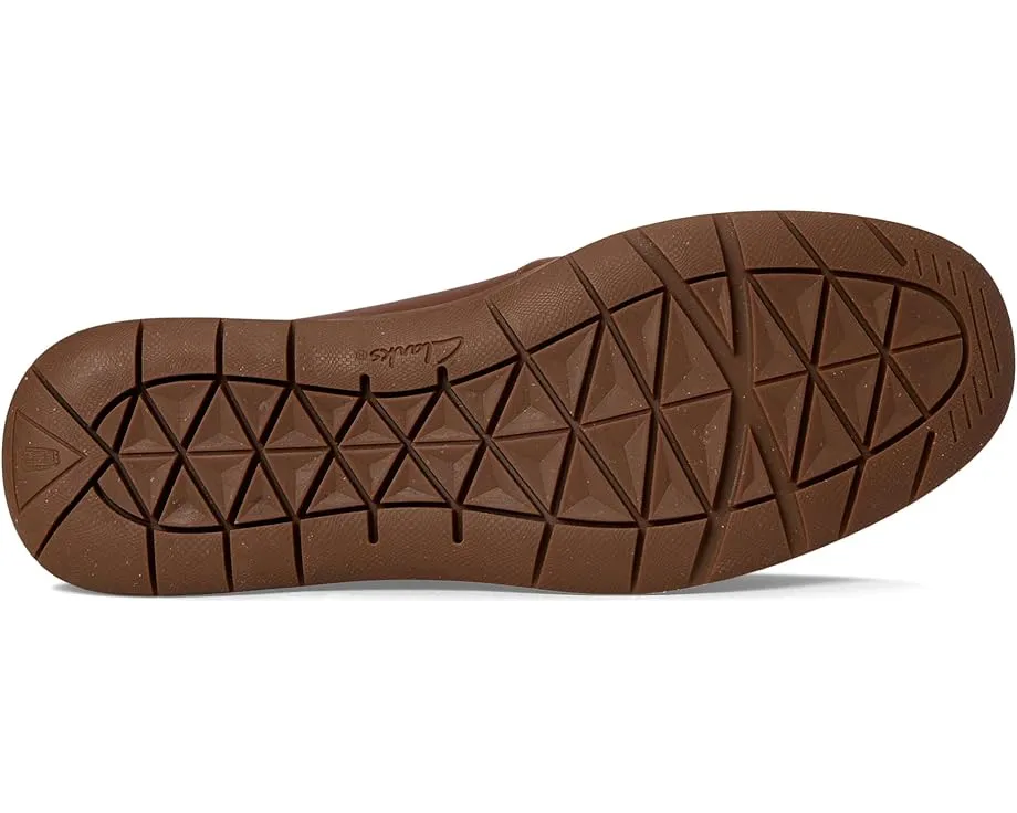 Кроссовки Clarks Flexway Step с замшевым верхом и мокасиновым носком