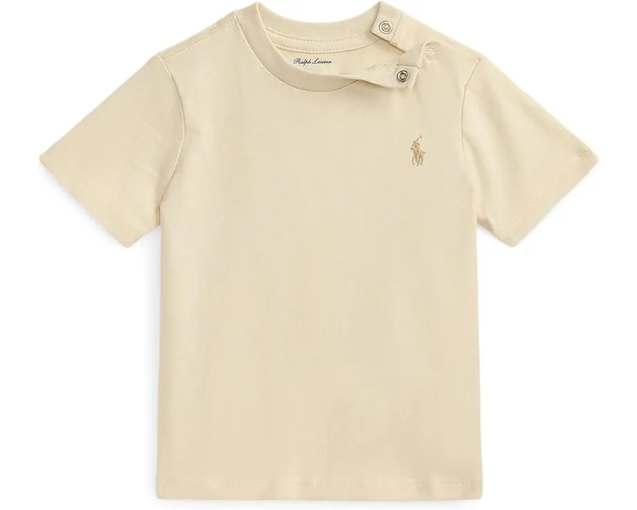 Футболка Polo Ralph Lauren Kids с коротким рукавом и вышитым пони