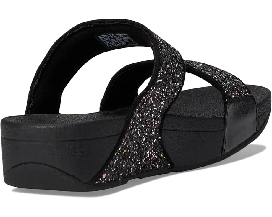 FitFlop слайды Lulu Multi-Tonal Glitter с микроволокном и амортизацией