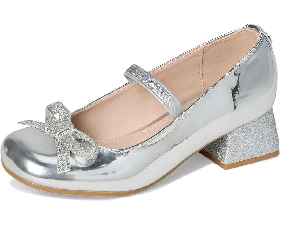 Сандалии Bryonna для девочек с металлическим верхом и блестящим бантом