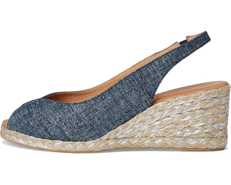 Andre Assous Сандалии Audrey на танкетке с плетеным верхом