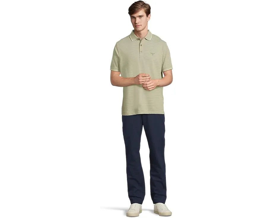 Polo Barbour Taverham Performance с двухтонным переплетением и жаккардовым воротником