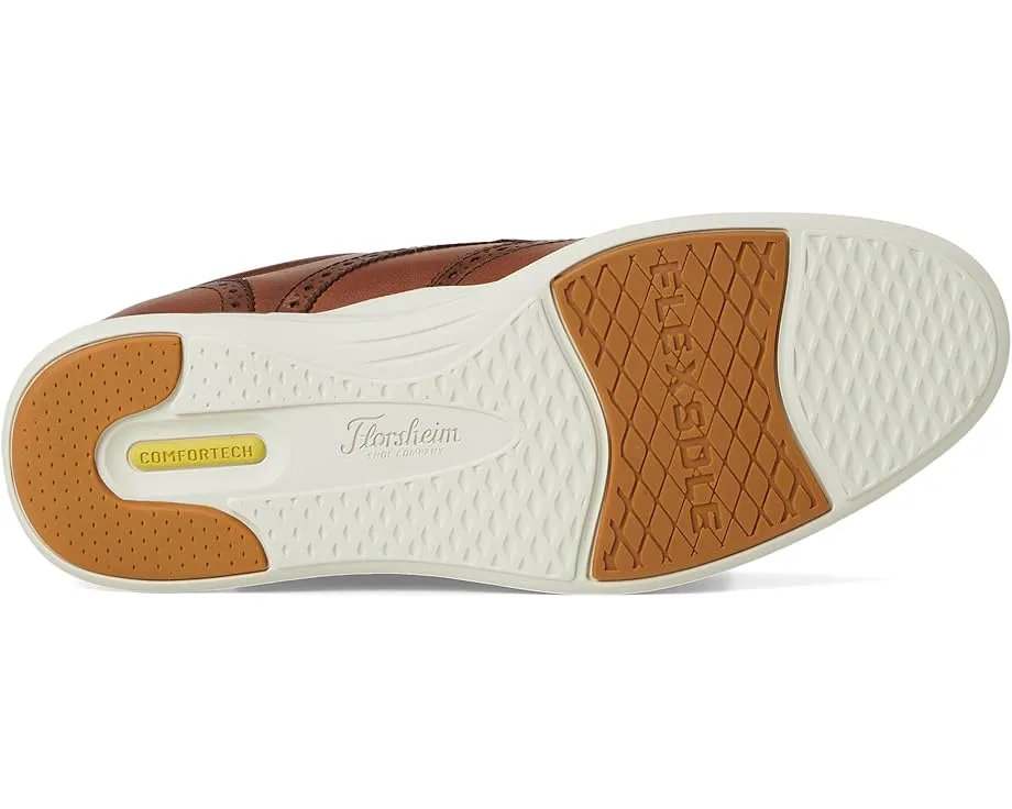 Оксфорды Florsheim Launch Wing Tip с круглым носком и технологией Flexsole