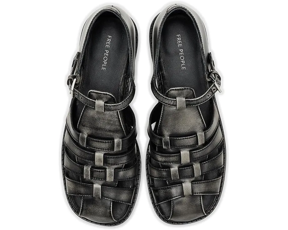 Сандалии Free People Willow Fisherman из замши с регулируемой застежкой