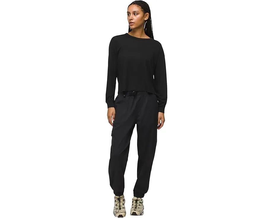 Уютный лонгслив Prana Cozy Up с круглым вырезом