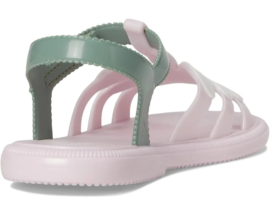 Детские сандалии Mini Melissa Hip Bloomy с цветочным декором и липучкой
