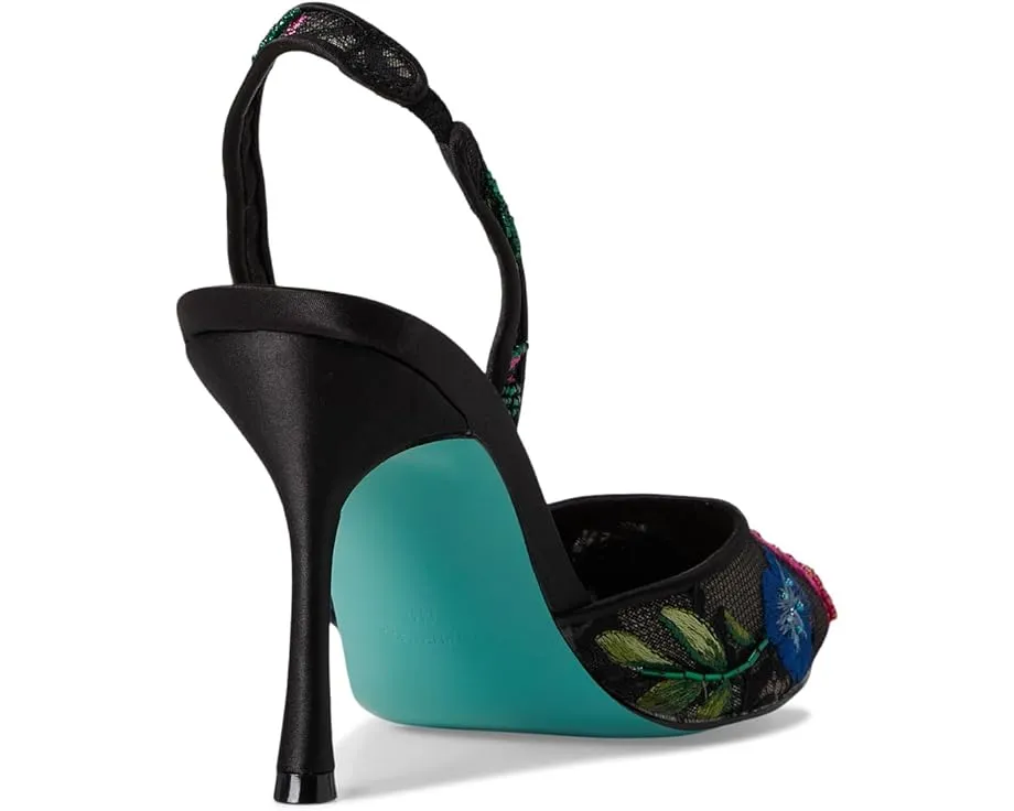 Туфли лодочки Blue by Betsey Johnson April Pump с вышивкой цветка