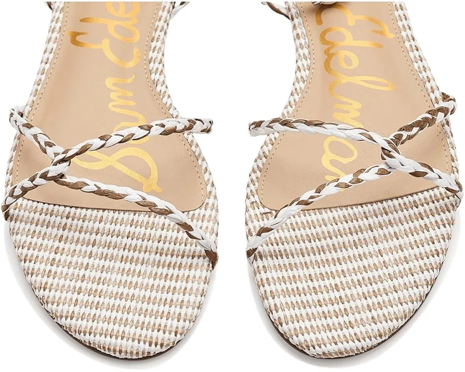 Сандалии Sam Edelman Ellina Braid с плетеными ремешками и круглым носком