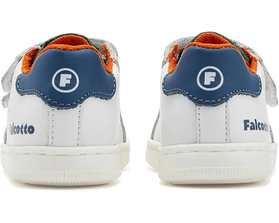 Кожаные кроссовки Naturino Kiner Low Vl с боковой перфорацией