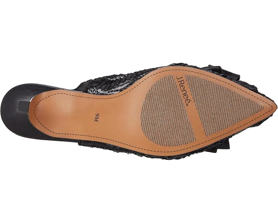 Вечерние туфли J. Renee Yazmine с бантом и котячьим каблуком