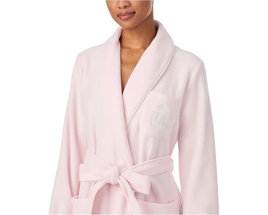 Халат Dalton Fleece из переработанного полиэстера Lauren Ralph Lauren розовый