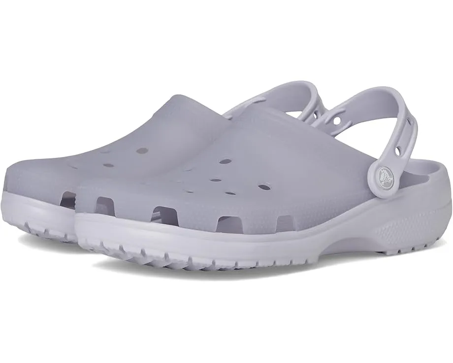 Классические сабо Crocs Classic Frosted с матовым покрытием