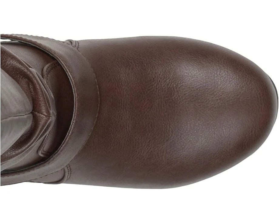 Ботинки Tiffany от Journee Collection с искусственной кожей и пряжками