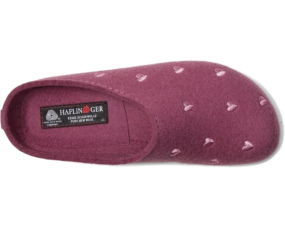 Клоги Cuorcini из чистой шерсти с пробковой стелькой Haflinger