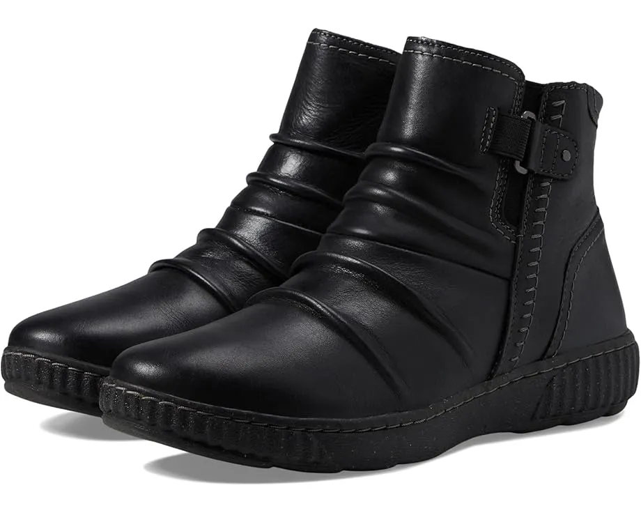 Ботильоны Clarks Caroline Orchid на рисовой подошве с круглым носком и молнией сзади