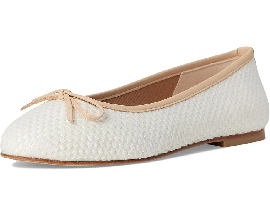 Балетки French Sole Marge из конопляного полотна с бантом и стелькой EVA