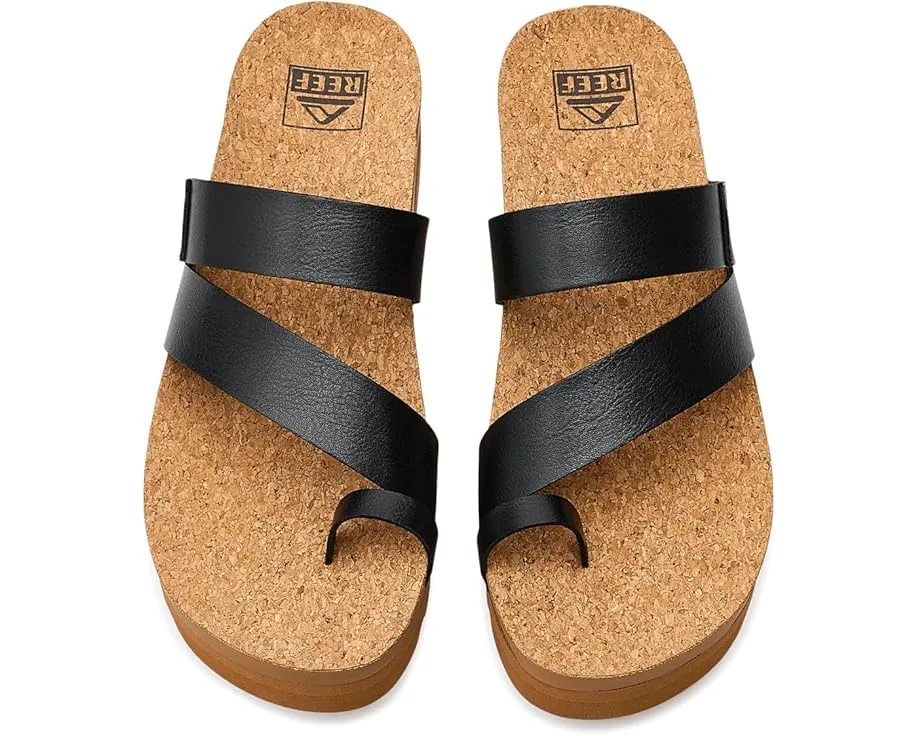 Сланцы Reef Vista Hi Layla с асимметричными ремешками и стелькой Vista