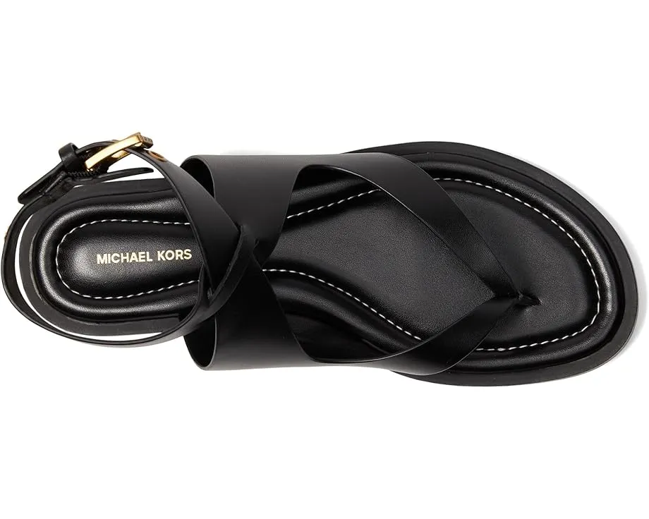 MICHAEL Michael Kors сандалии Irene Flat Thong с ремешком и плетеным верхом