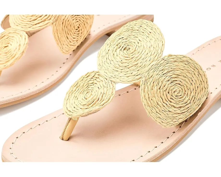 Сандалии Jack Rogers Margo на небольшом каблуке из кожи наппа